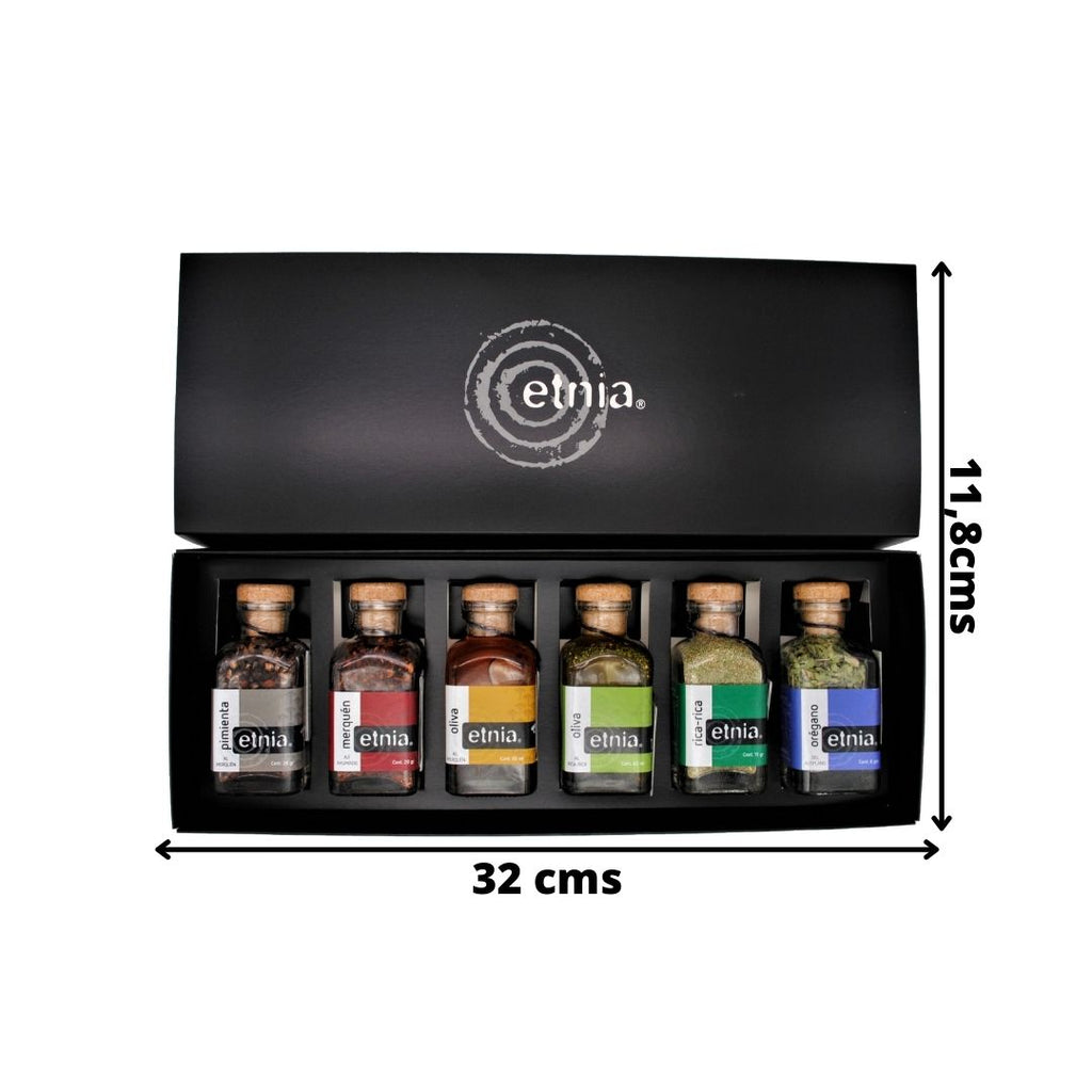 Caja negra premium 6 especias