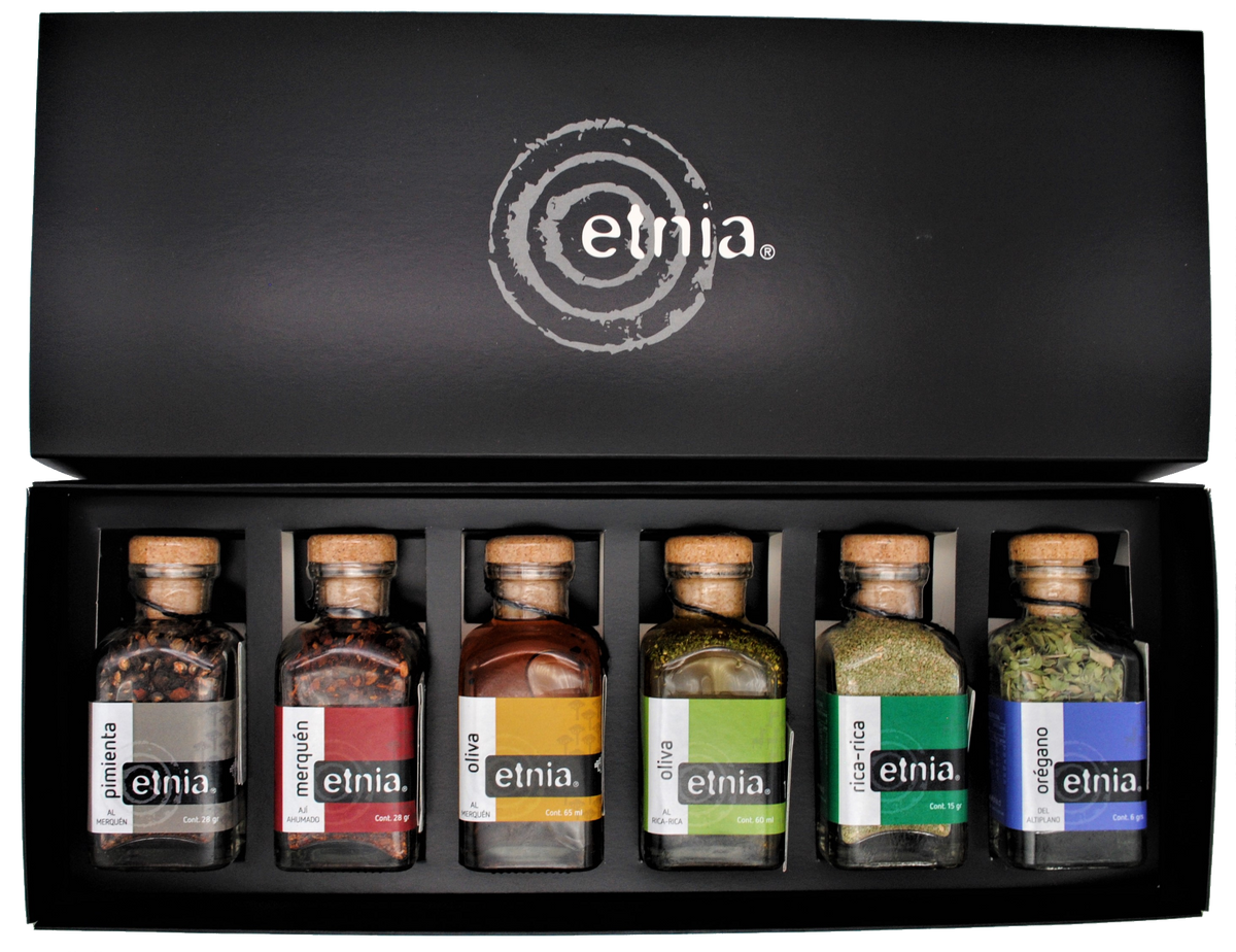 Caja negra premium 6 especias