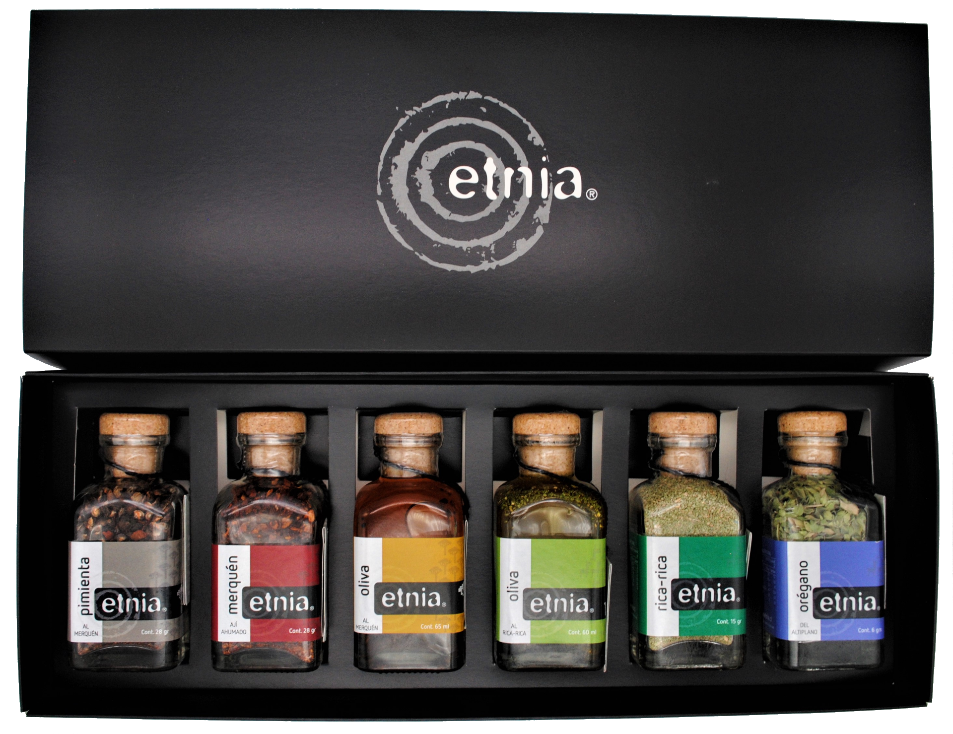 Caja negra premium 6 especias